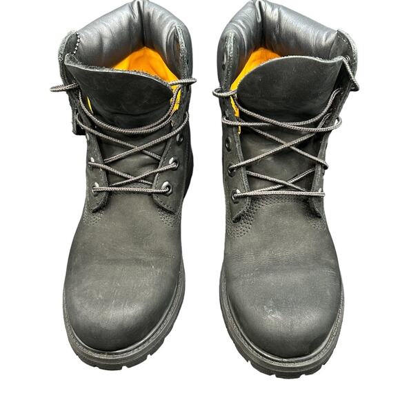 Timberland Women’s Waterproof Leather Ankle Boots Box Included Black Size 8M - Picture 4 of 9